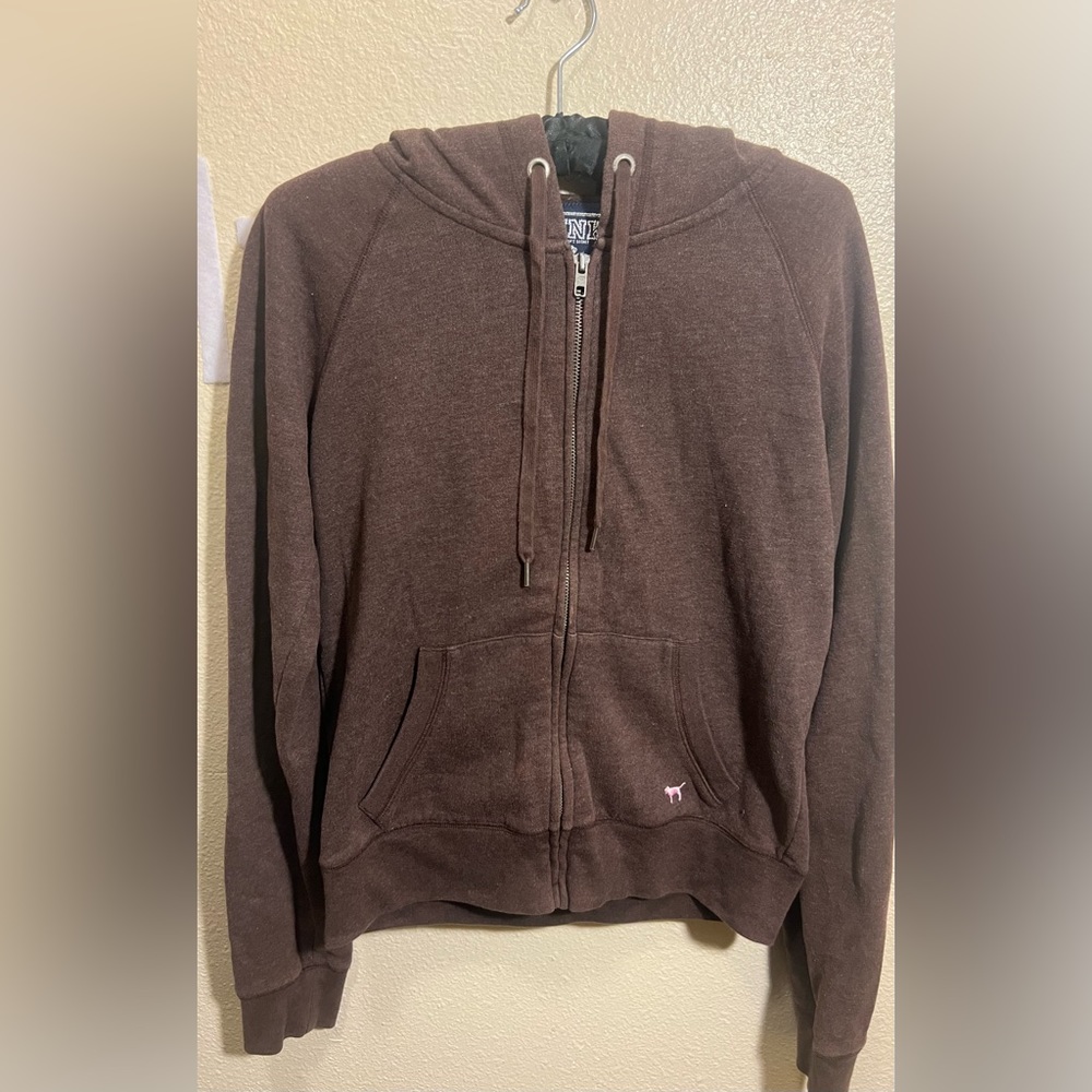 Pink hoodie